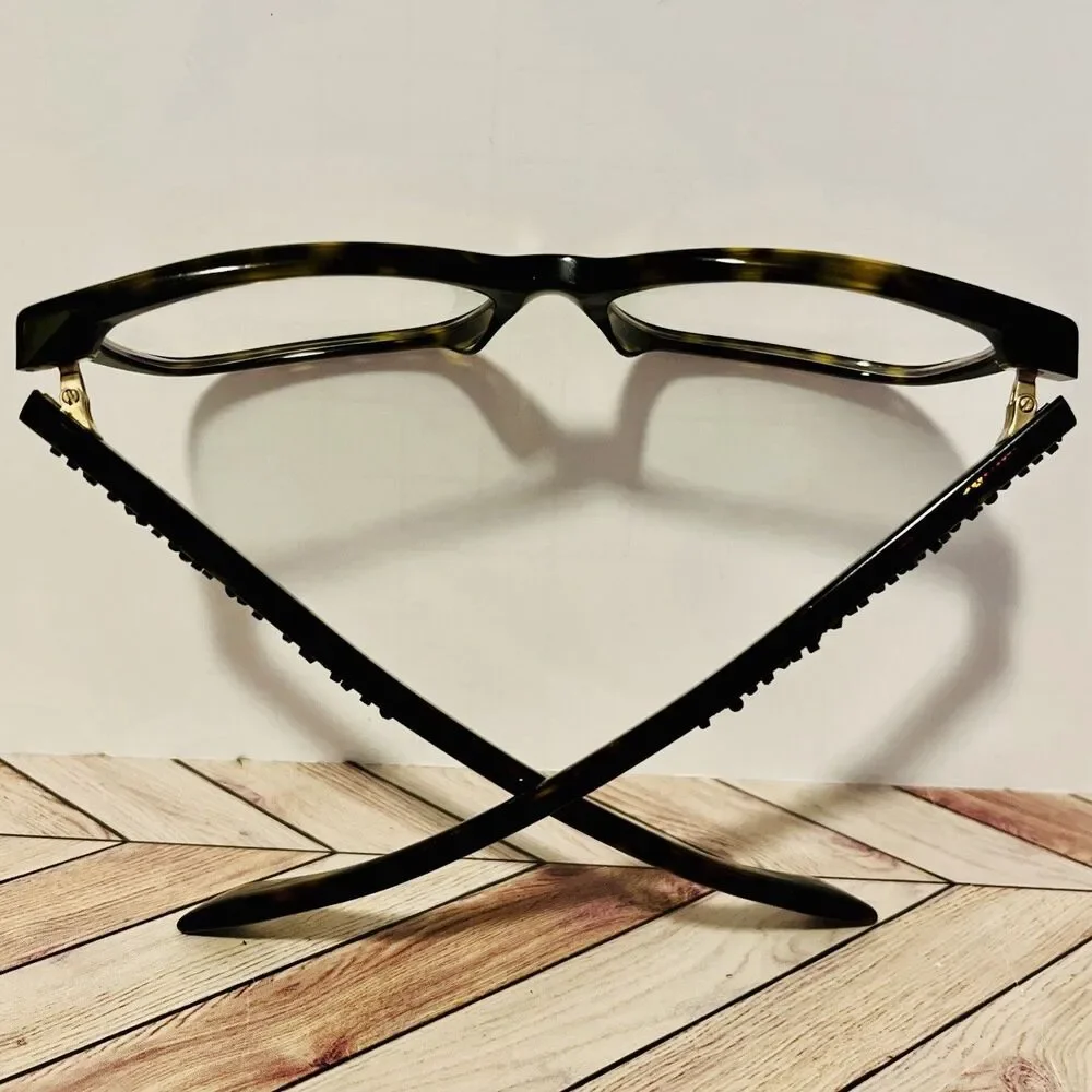 Jimmy Choo Eyeglasses Brown Black Gems JC239 086‎ 145 Brown Made in Italy Frames